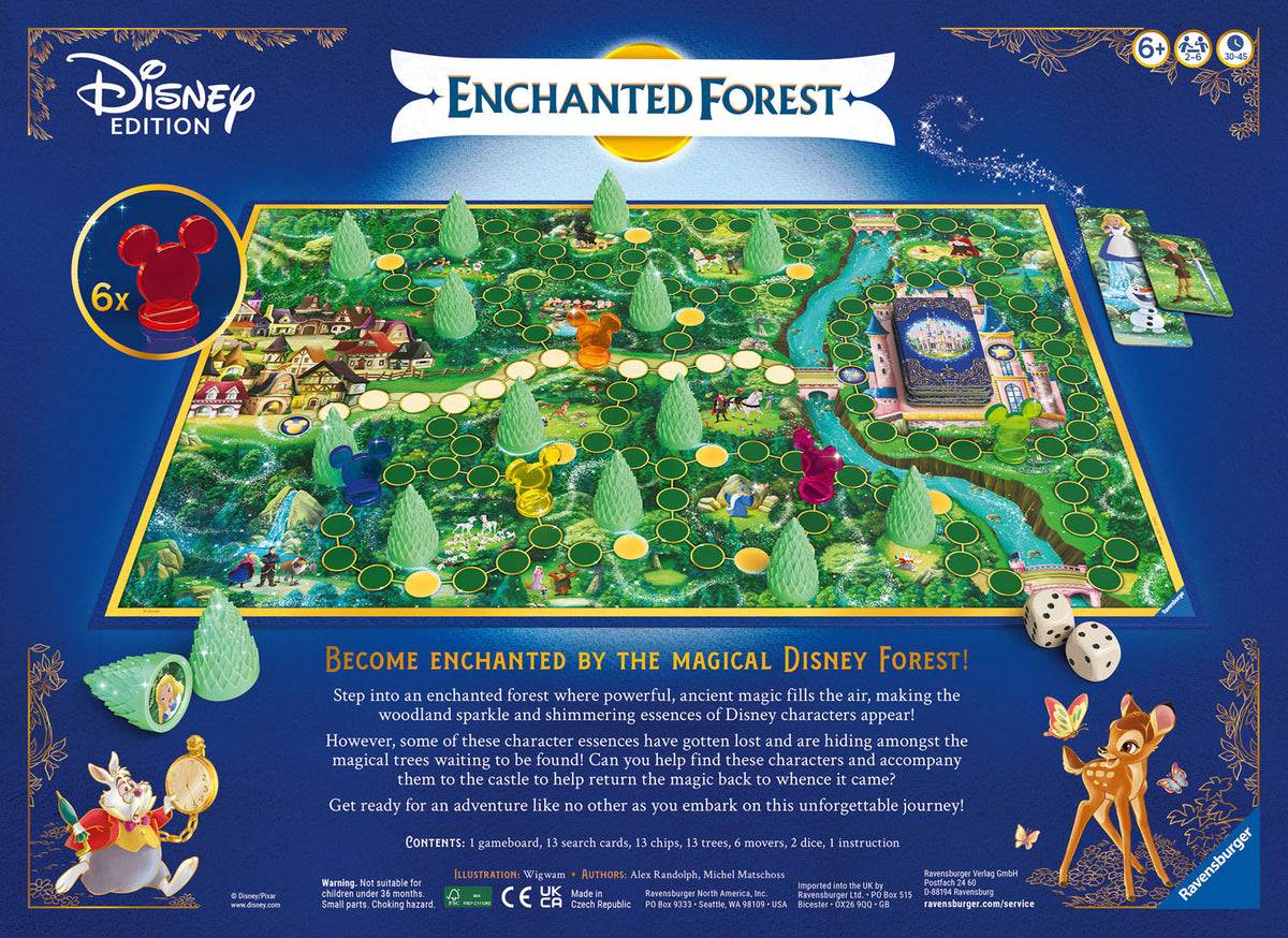 Disney Edition Enchanted Forest Board Game