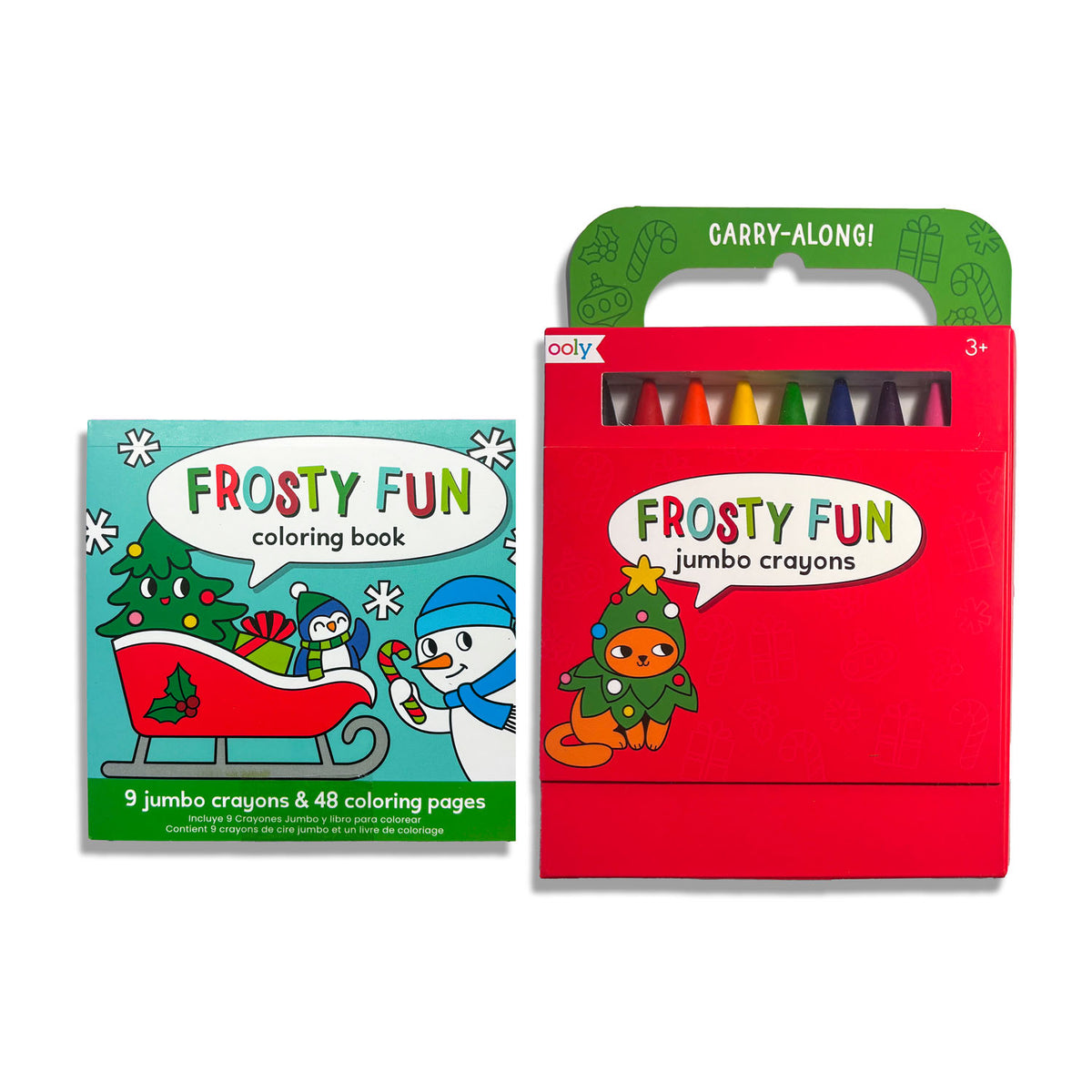 Frosty Fun Coloring Book Carry-Along!