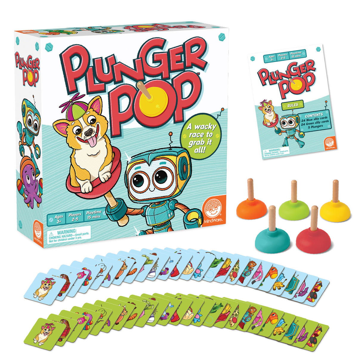 Plunger Pop Wacky Race Game