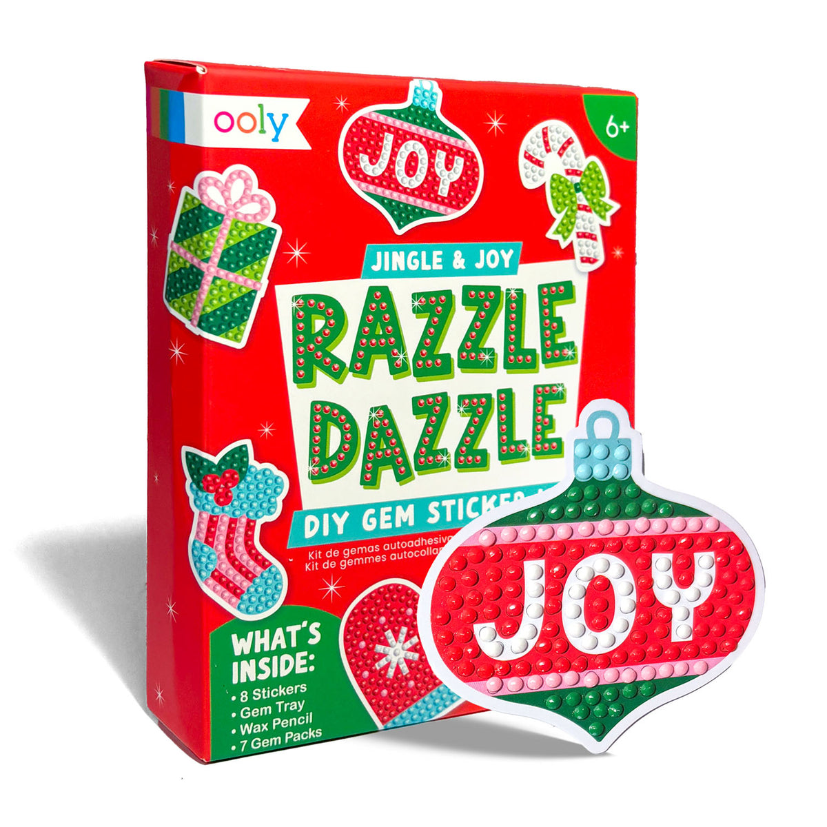 Jingle & Joy Razzle Dazzle DIY Gem Sticker Kit