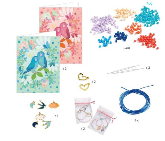 Djeco You & Me Bracelet Kit Sky Multi-wrap