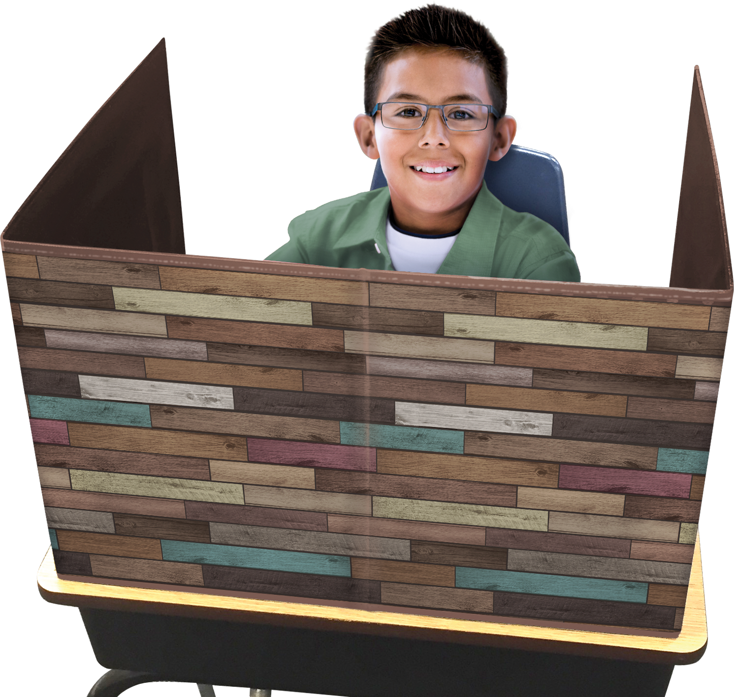 Reclaimed Wood Classroom Privacy Screen