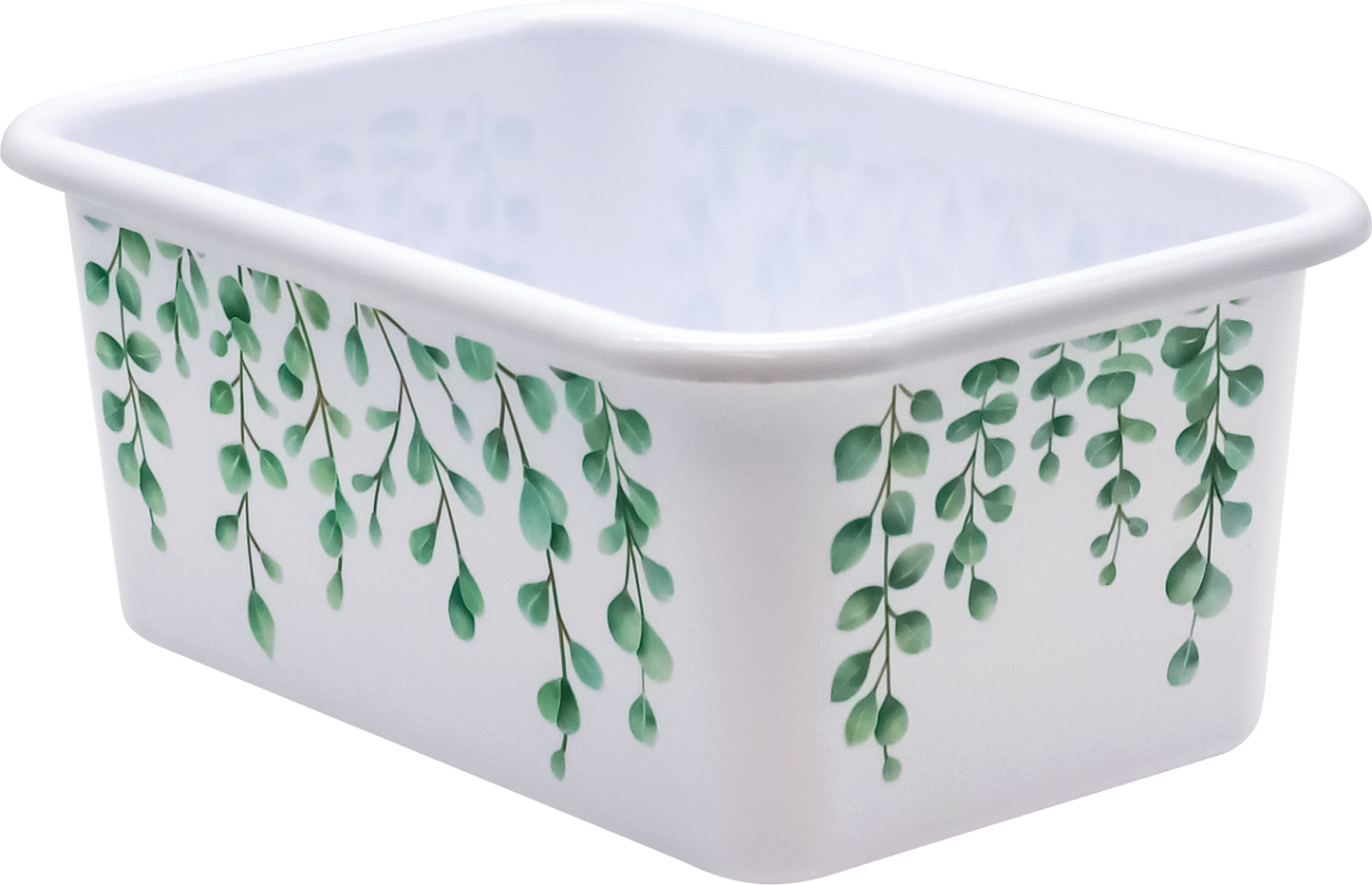 Eucalyptus Small Plastic Storage Bin