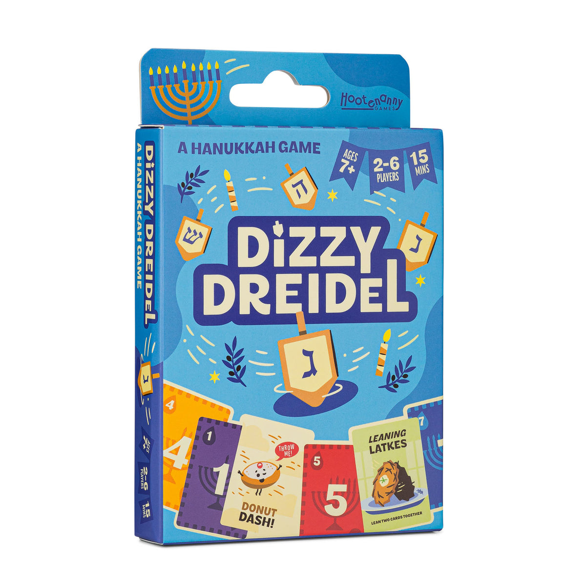 Dizzy Dreidel A Hanukkah Card Game