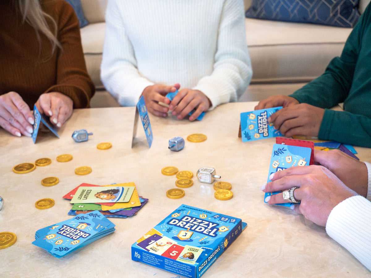 Dizzy Dreidel A Hanukkah Card Game