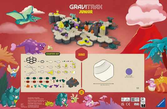 GraviTrax Junior Dino 197 pc Starter Set