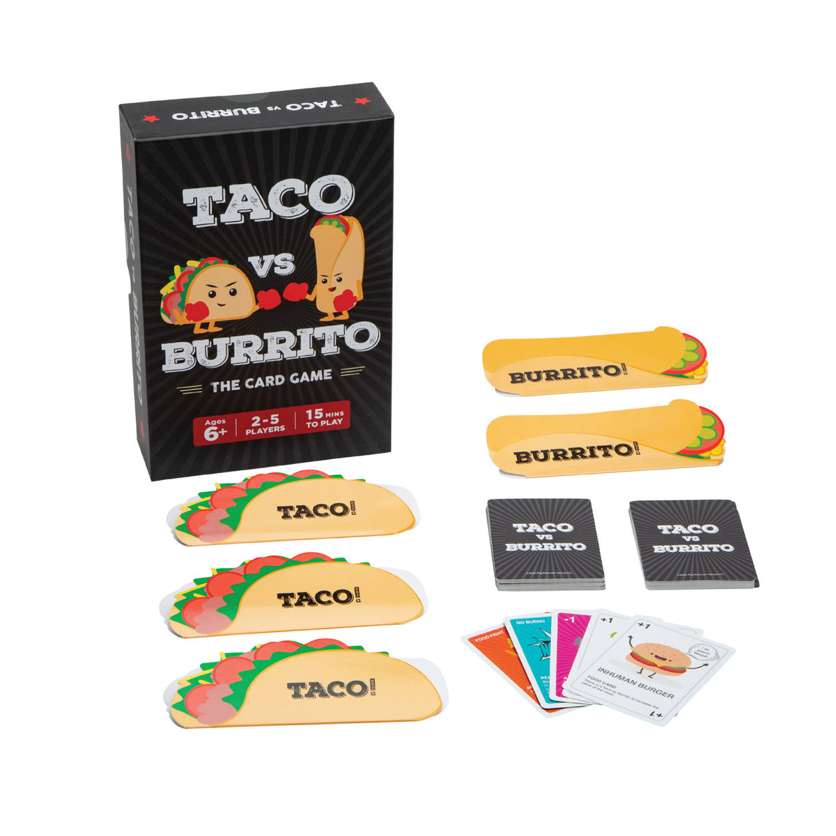 Taco vs Burrito Card Game
