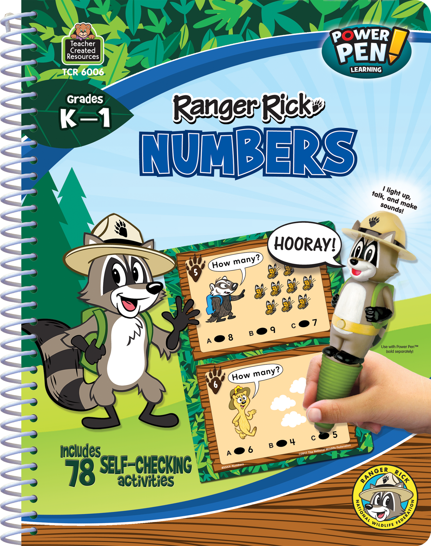 Ranger Rick® Power Pen® Learning Book: Numbers