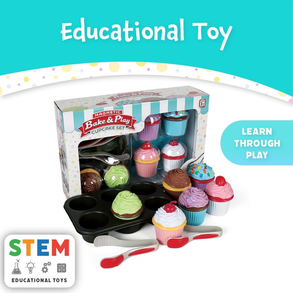 Magnetic Bake and Play Cupcakes