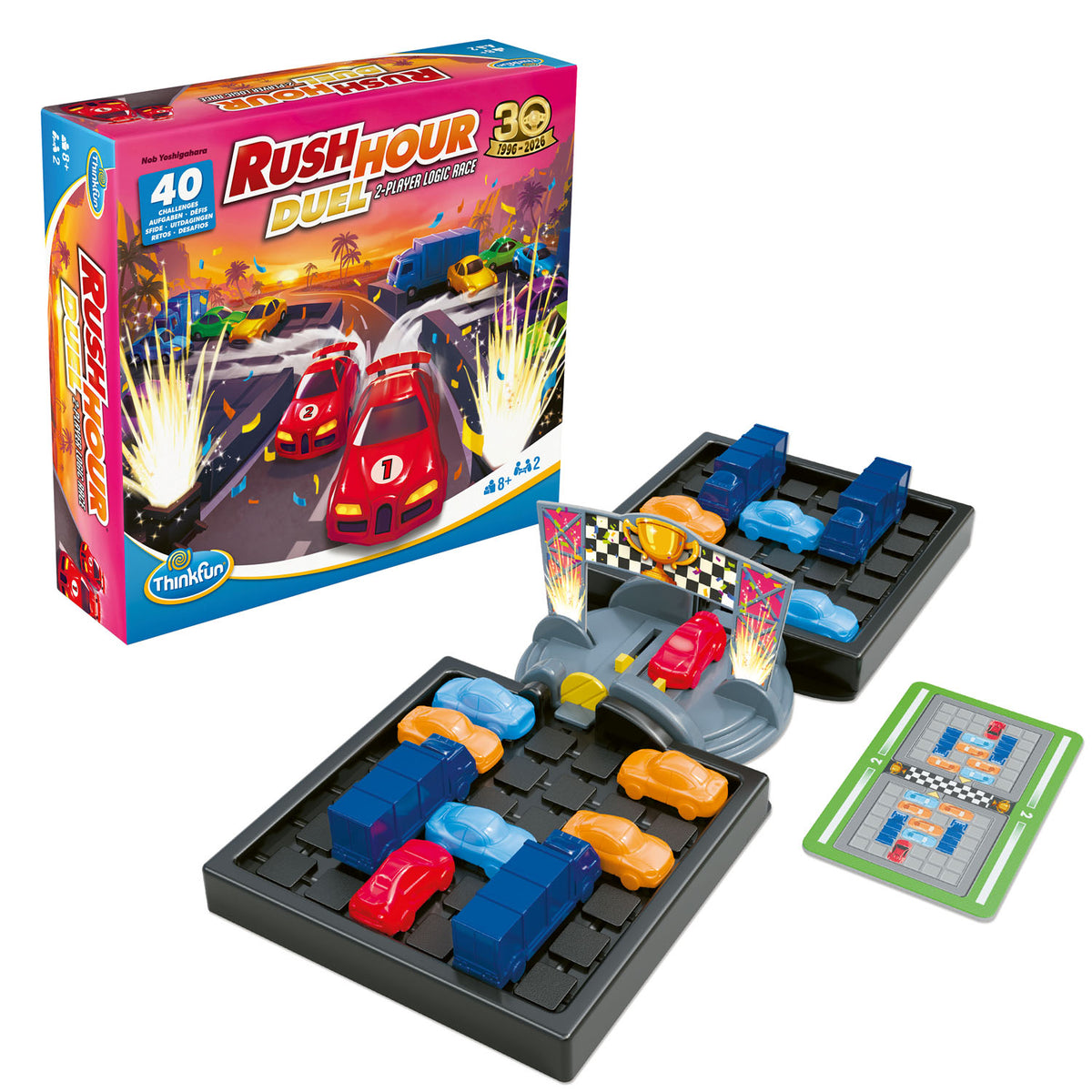 Rush Hour Duel 2-Player Logic Game