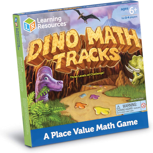Dino Math Tracks Game