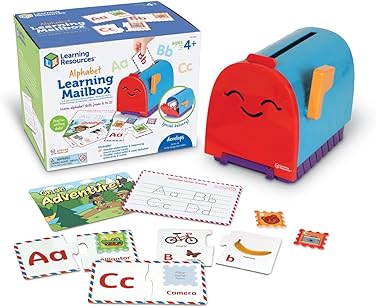 Alphabet Learning Mailbox