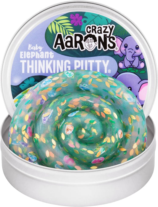 Crazy Aaron's Baby Elephant Thinking Putty