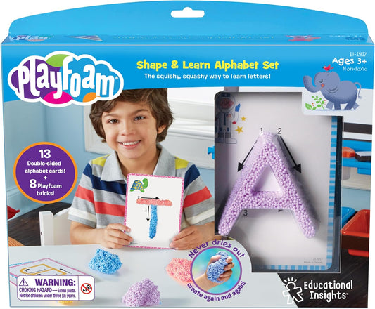 Playfoam Shape & Learn Alphabet Set