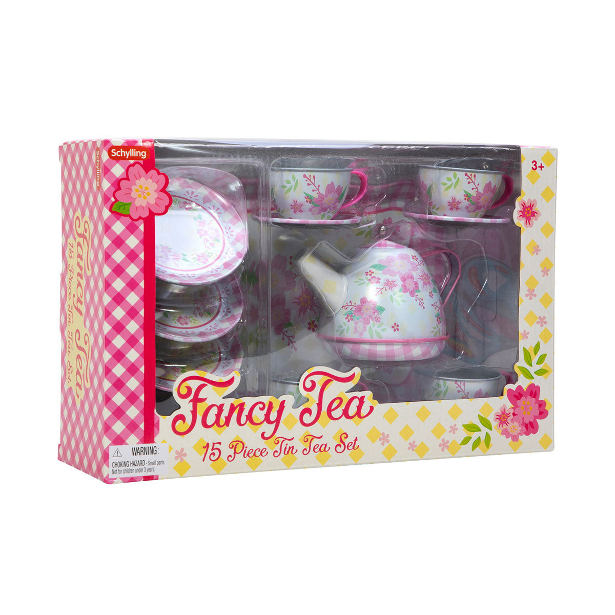 Fancy Tea 15 Piece Tin Tea Set