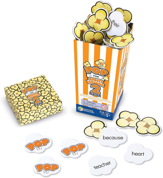 Pop For Sight Words Game