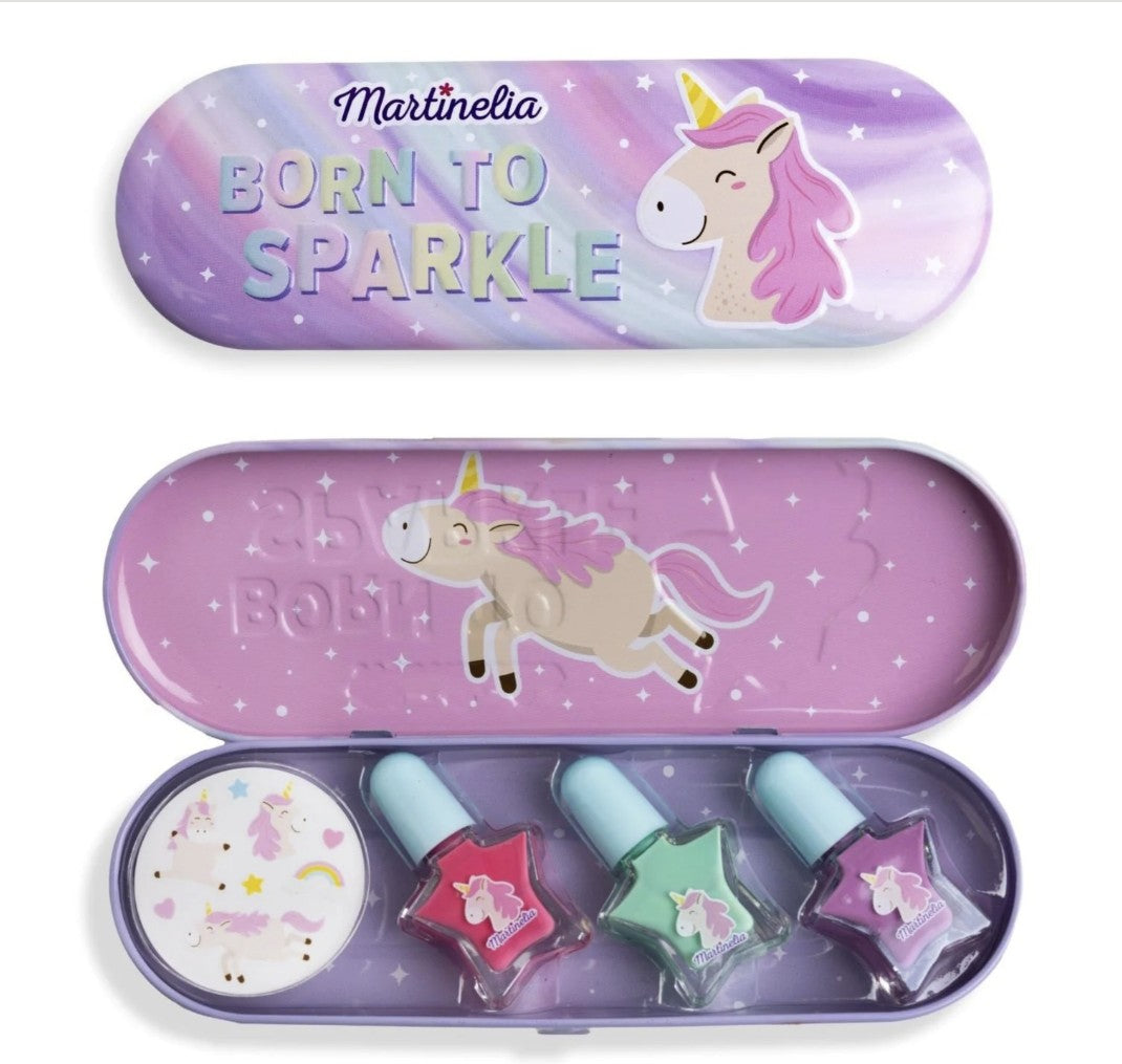 Martinelia Little Unicorn Nail Polish & Stickers (Assorted Styles)
