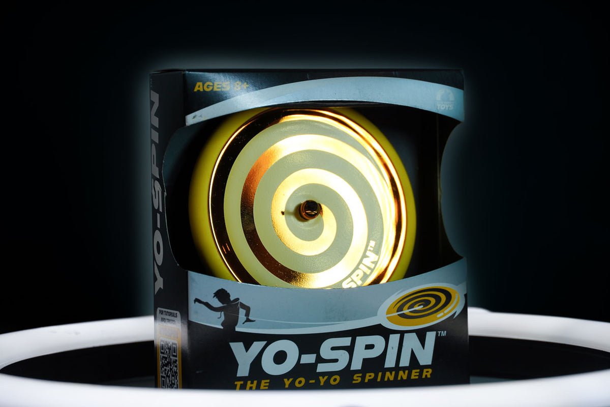 Yo-Spin The Yo-Yo Spinner Metallic - Yellow