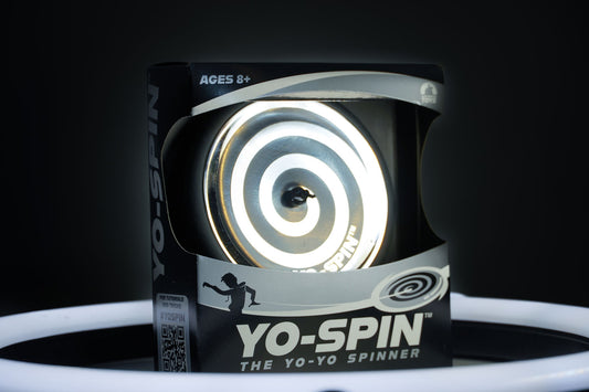 Yo-Spin The Yo-Yo Spinner Metallic - Black