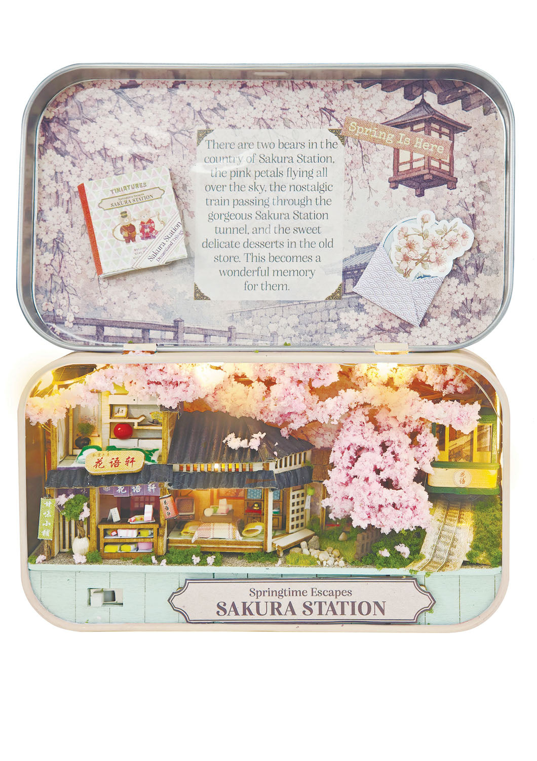 DIY Tiniatures Kit - Sakura Station