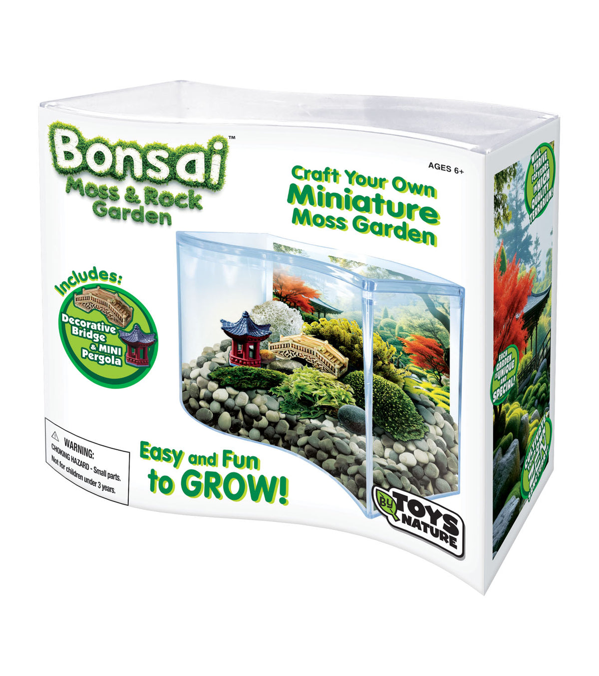 Bonsai Moss & Rock Garden Terrarium