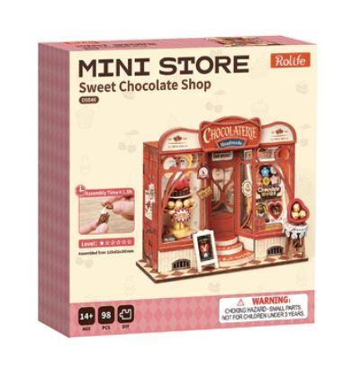 Robotime Sweet Chocolate Shop Puzzle Kit
