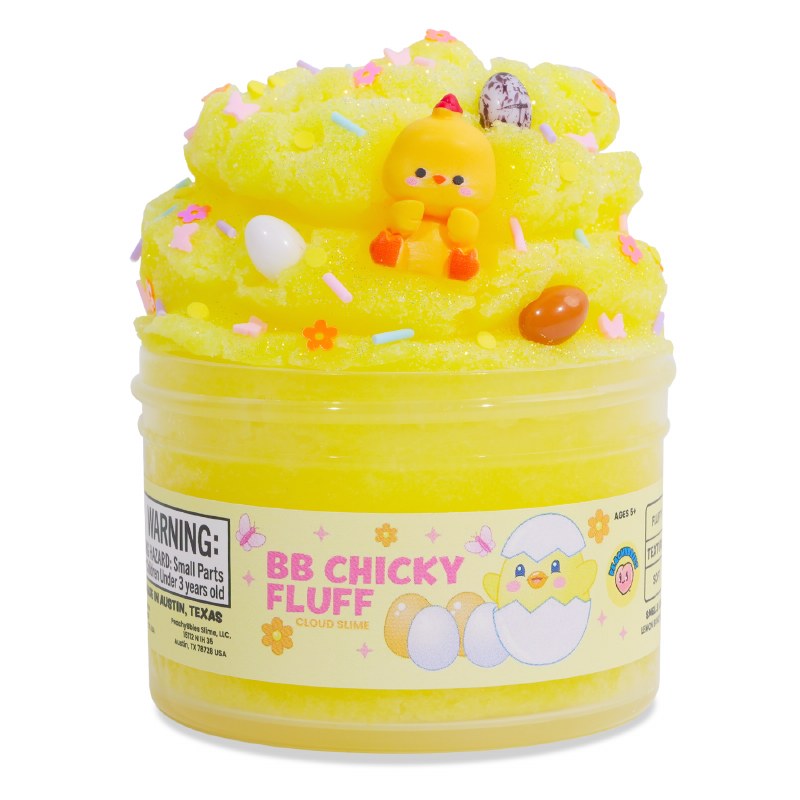 PEACHYBBIES BB Chicky Fluff Slime