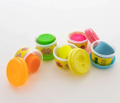 Modeling Dough Fluorescent Colors 1 Oz. (5/Pack)
