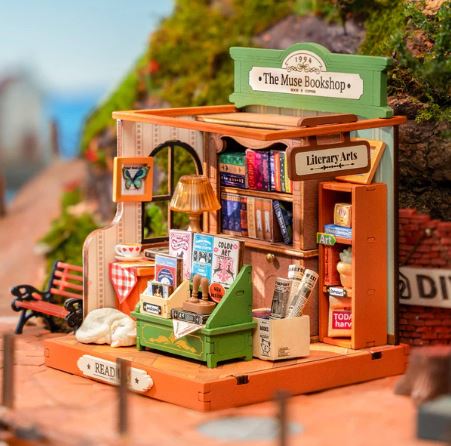 Robotime The Muse Bookshop Puzzle Kit