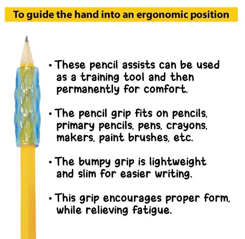 Gel Pencil & Pen Grips 8 count