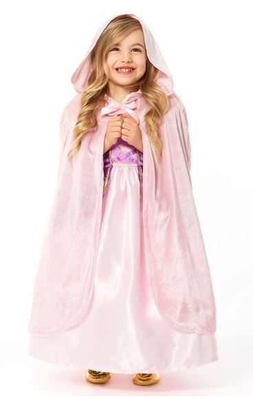 Little Adventures - Pink Cloak. Costume for girls, cape.