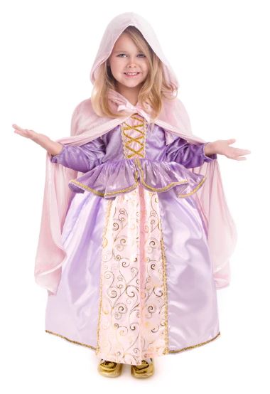 Little Adventures - Pink Cloak. Costume for girls, cape.