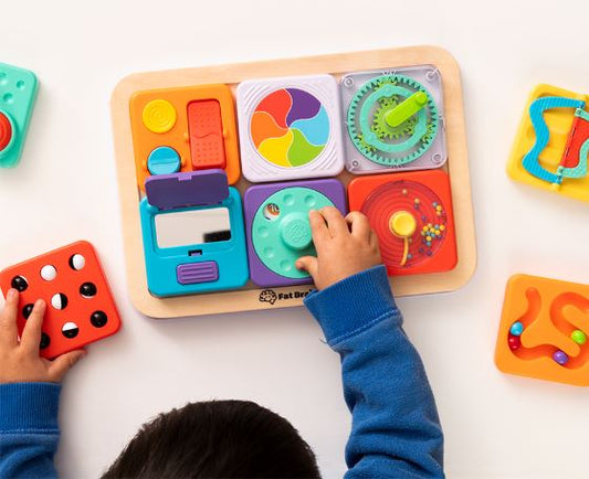 PlayTab - Modular, Sensory Activity Board for Babies and Toddlers