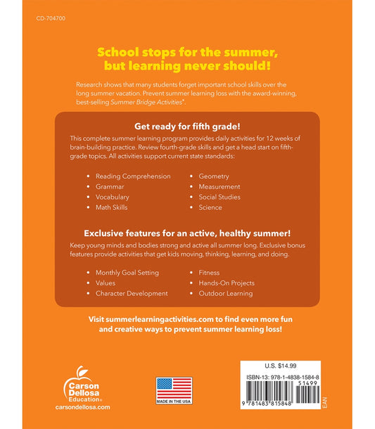 Summer Bridge Activities Book - Bridging grades 4–5