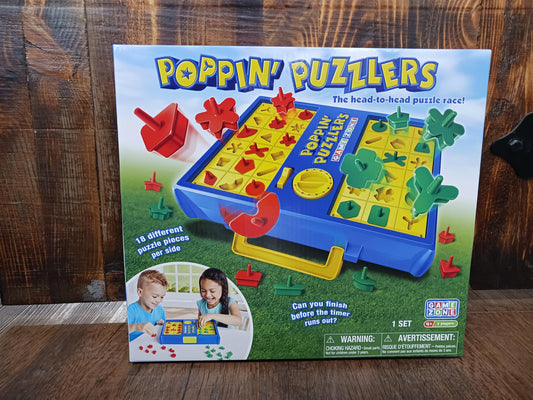 Game Zone Poppin' Puzzlers Game
