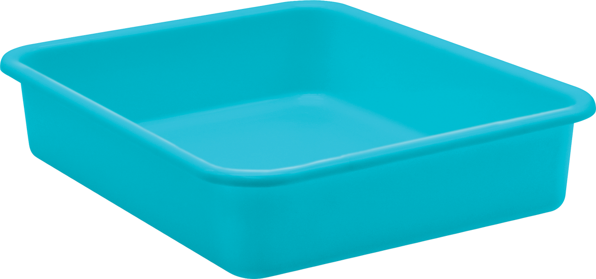 Teal Large Plastic Letter Tray