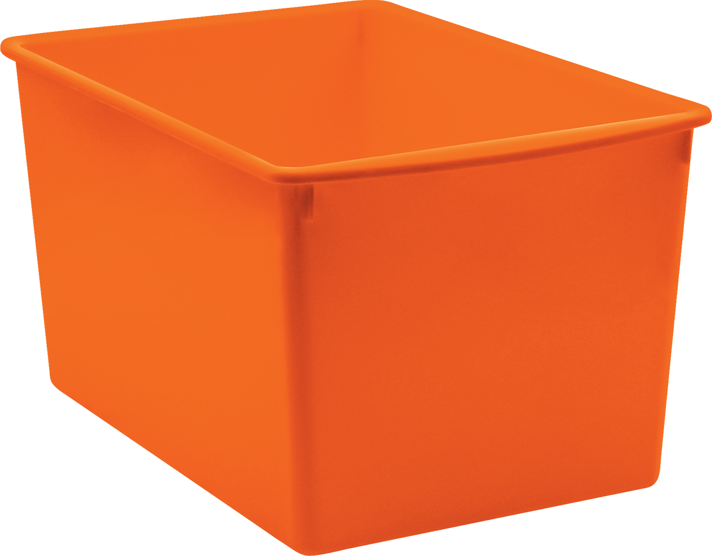 Orange Plastic Multi-Purpose Bin