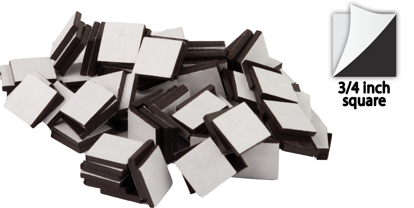 Small Adhesive Magnetic Square