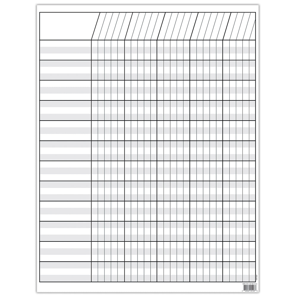 WHITE INCENTIVE CHART