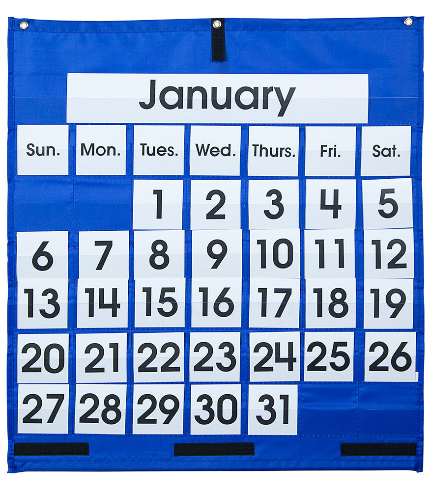 POCKET CHART MONTHLY