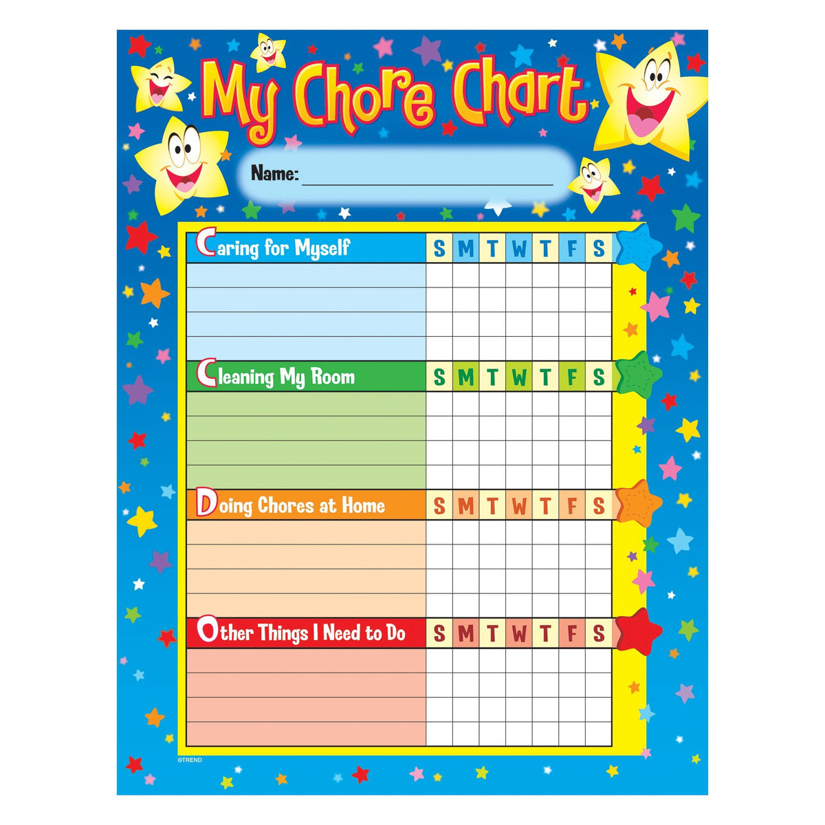 CHORE CHART STARS