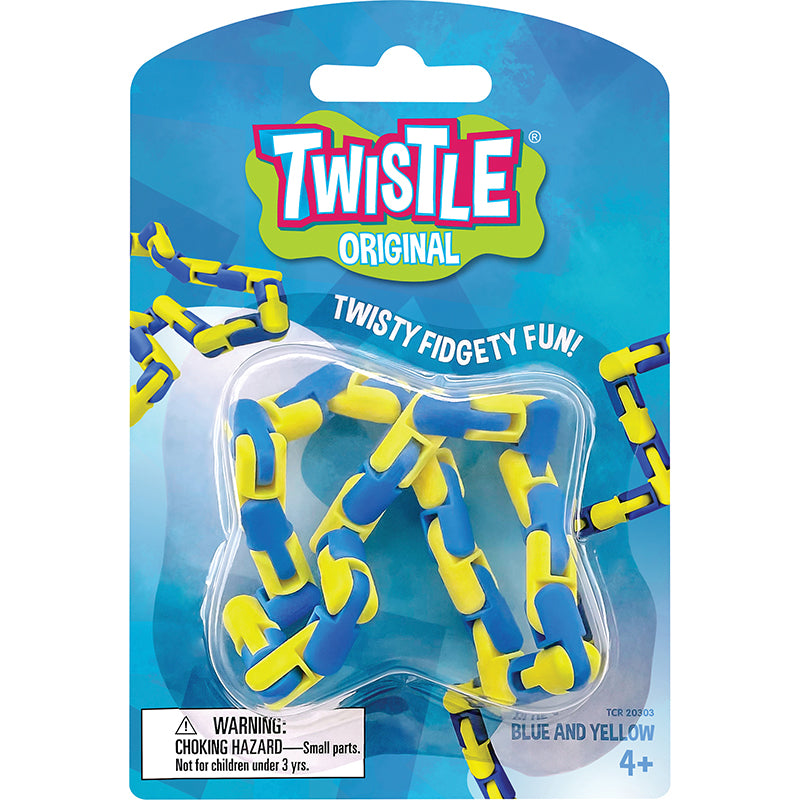 Twistle Blue and Yellow