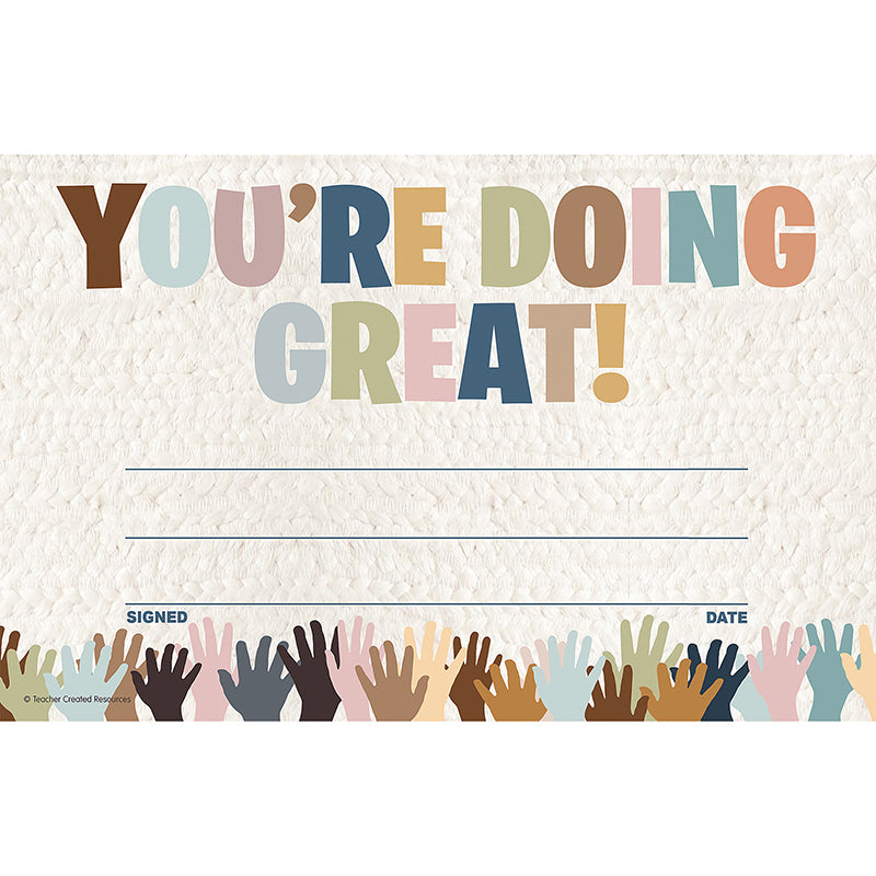 Award You're Doing Great