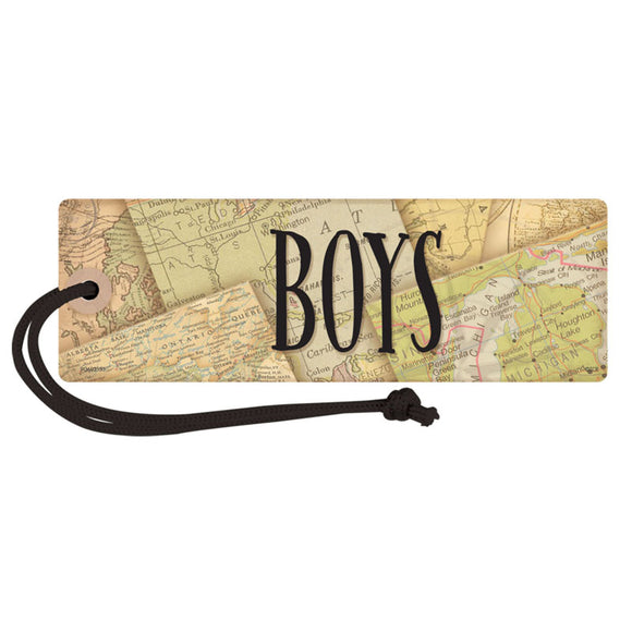 Travel Map Boys Hall Pass