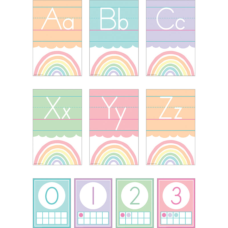 Alphabet Pastel Pop