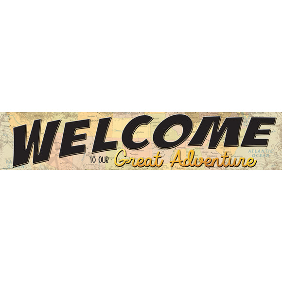 Travel the Map Welcome Banner