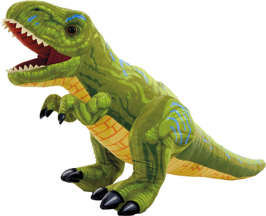 T-Rex Plush Dinosaur – School Crossing & Toy Station