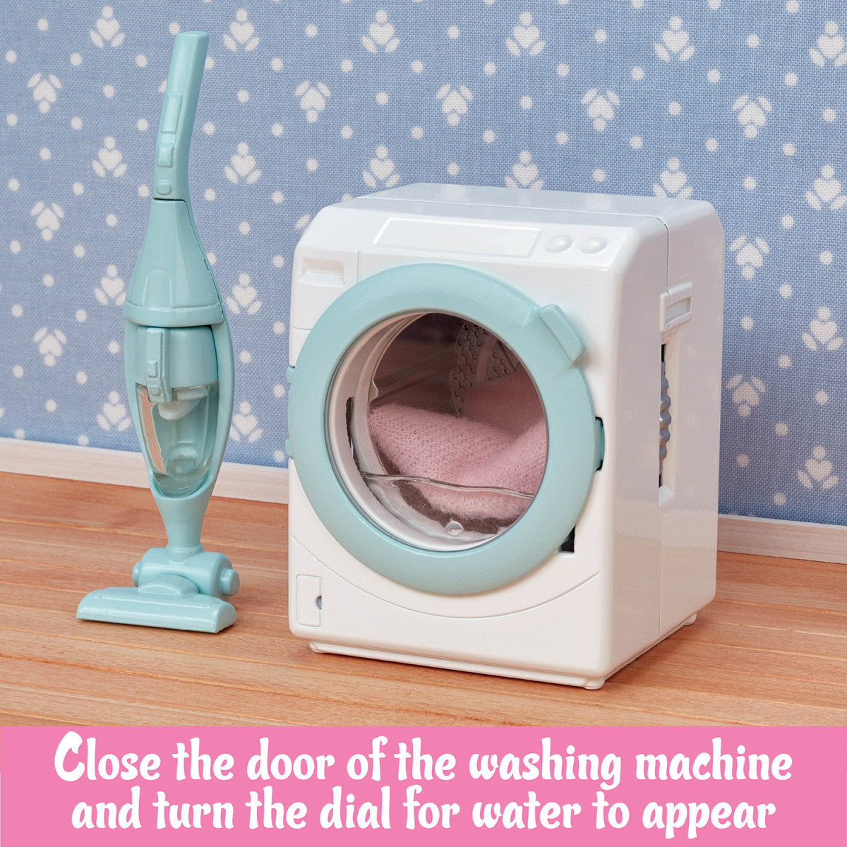 Calico Critters Laundry & Vacuum Cleaner