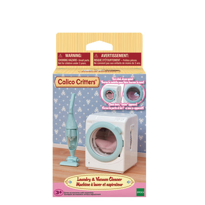 Calico Critters Laundry & Vacuum Cleaner