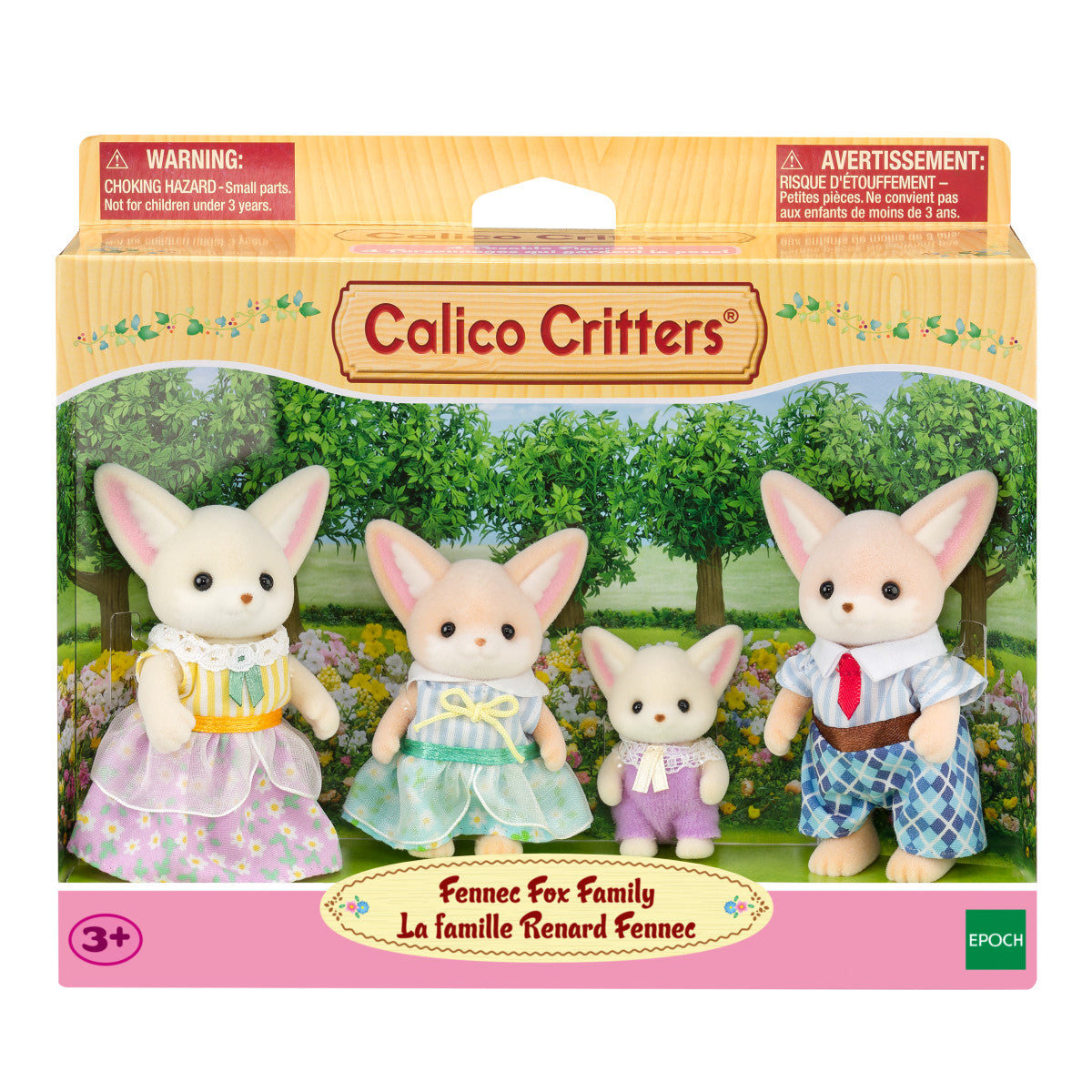 Calico Critters Fennec Fox Family CC2295